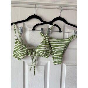 green zebra bikini